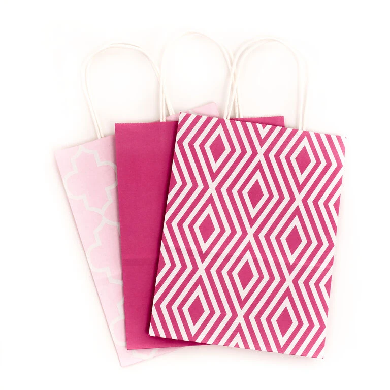 Hallmark 10.7" 12-Pack Assorted Kraft Paper Gift Bags - Image 6