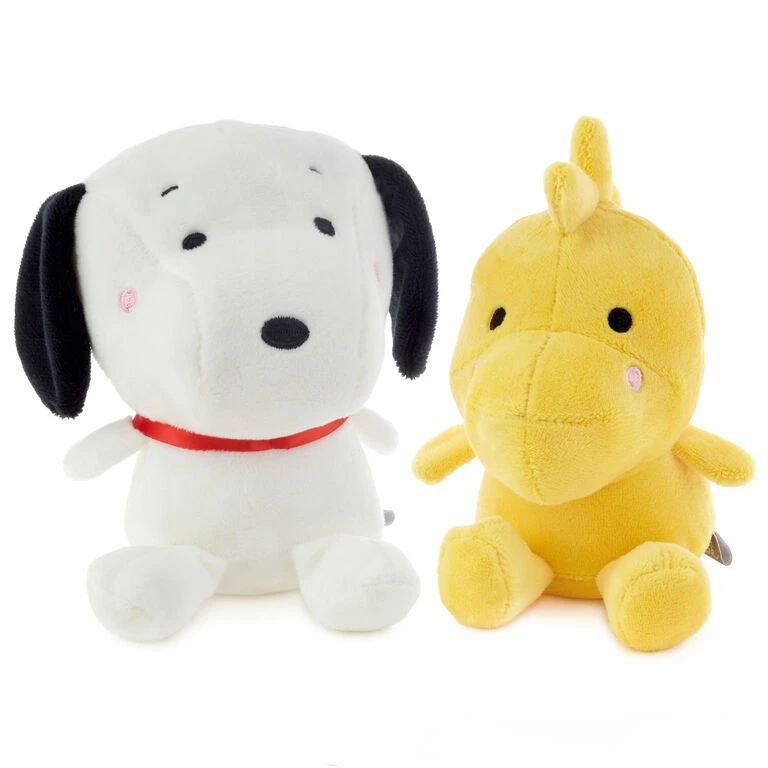 Hallmark Better Together Peanuts® Snoopy And Woodstock Magnetic Plush, 5.25" - Image 4