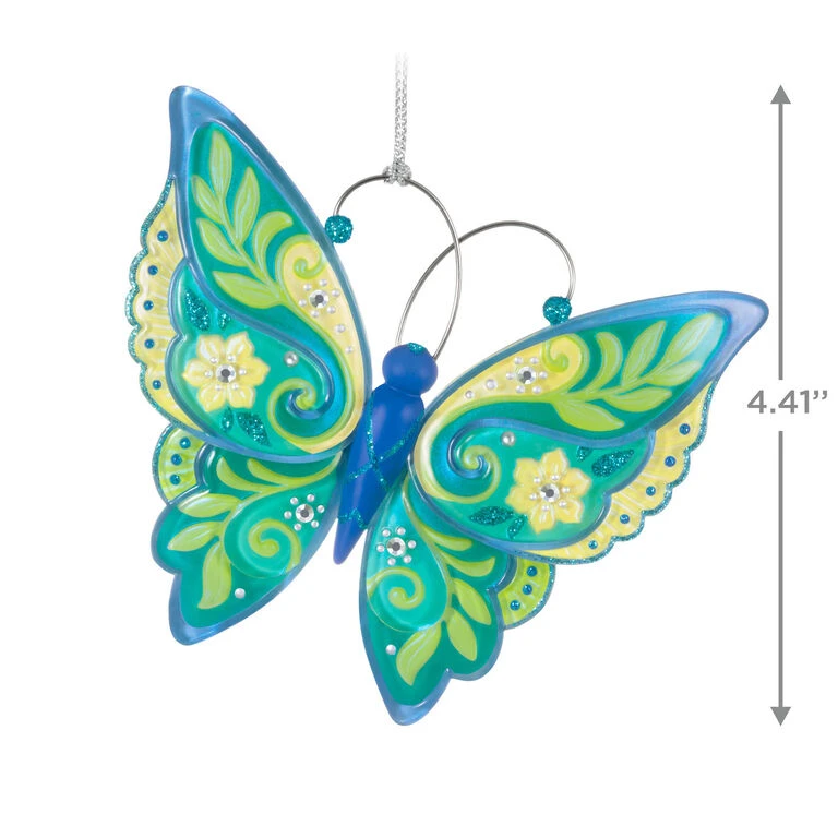 Hallmark Brilliant Butterflies Special Edition Ornament - Image 3