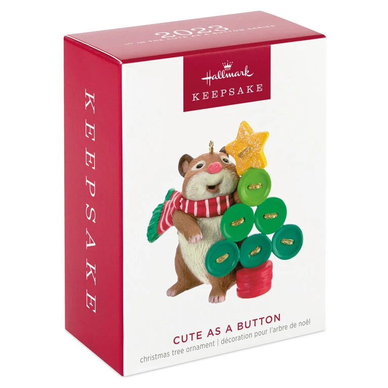 Hallmark Cute As A Button Ornament - Image 4