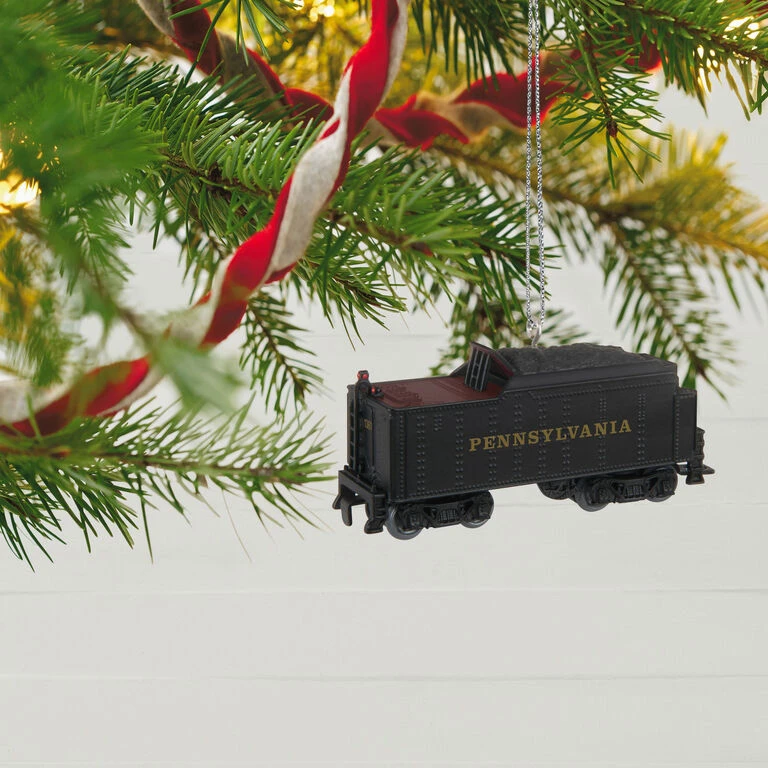 Hallmark Lionel® Pennsylvania K4 Tender Metal Ornament - Image 2