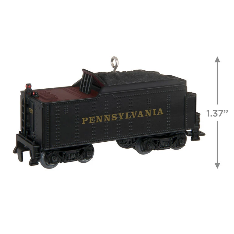 Hallmark Lionel® Pennsylvania K4 Tender Metal Ornament - Image 3