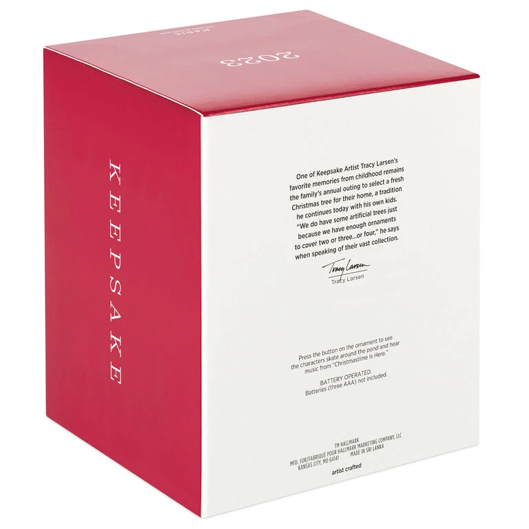 Hallmark The PeanutsĀ® Gang Christmastime Is Here Musical Ornament With Motion - Image 5