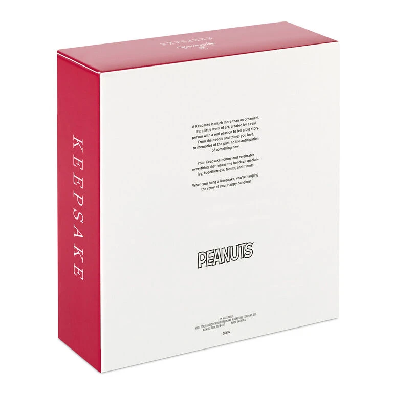 Hallmark The PeanutsĀ® Gang Snoopy Glass Ornaments, Set Of 6 - Image 5