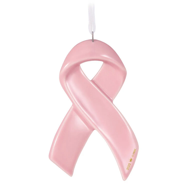 Hallmark Strength Within Pink Ribbon Porcelain Ornament Benefiting Susan G. KomenĀ® - Image 6